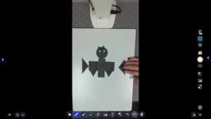 Creating shapes with OX-1 and ELMO Board